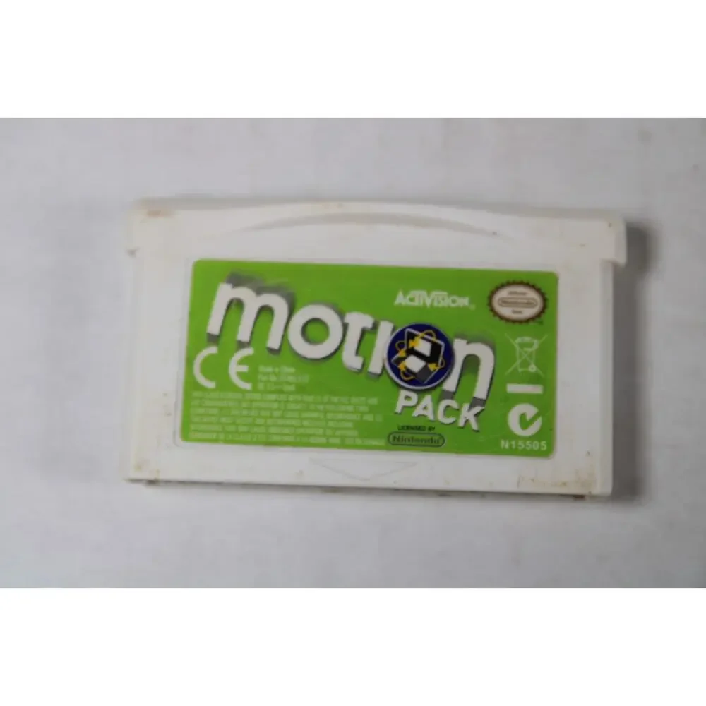 Activision Motion Pack Game Boy Advance GBA Game Cartridge Authentic